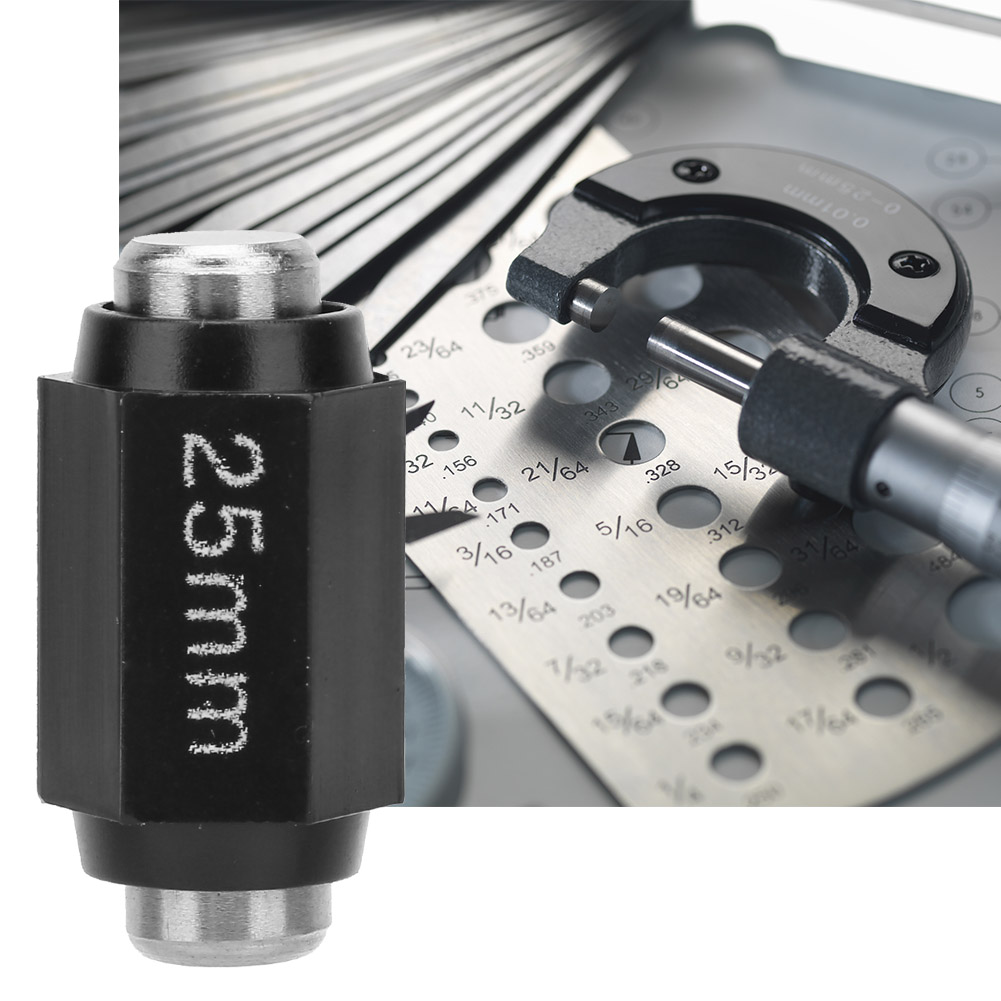 Kalibrierstange Aus Edelstahl Für Externe Mikrometer (25 Mm)