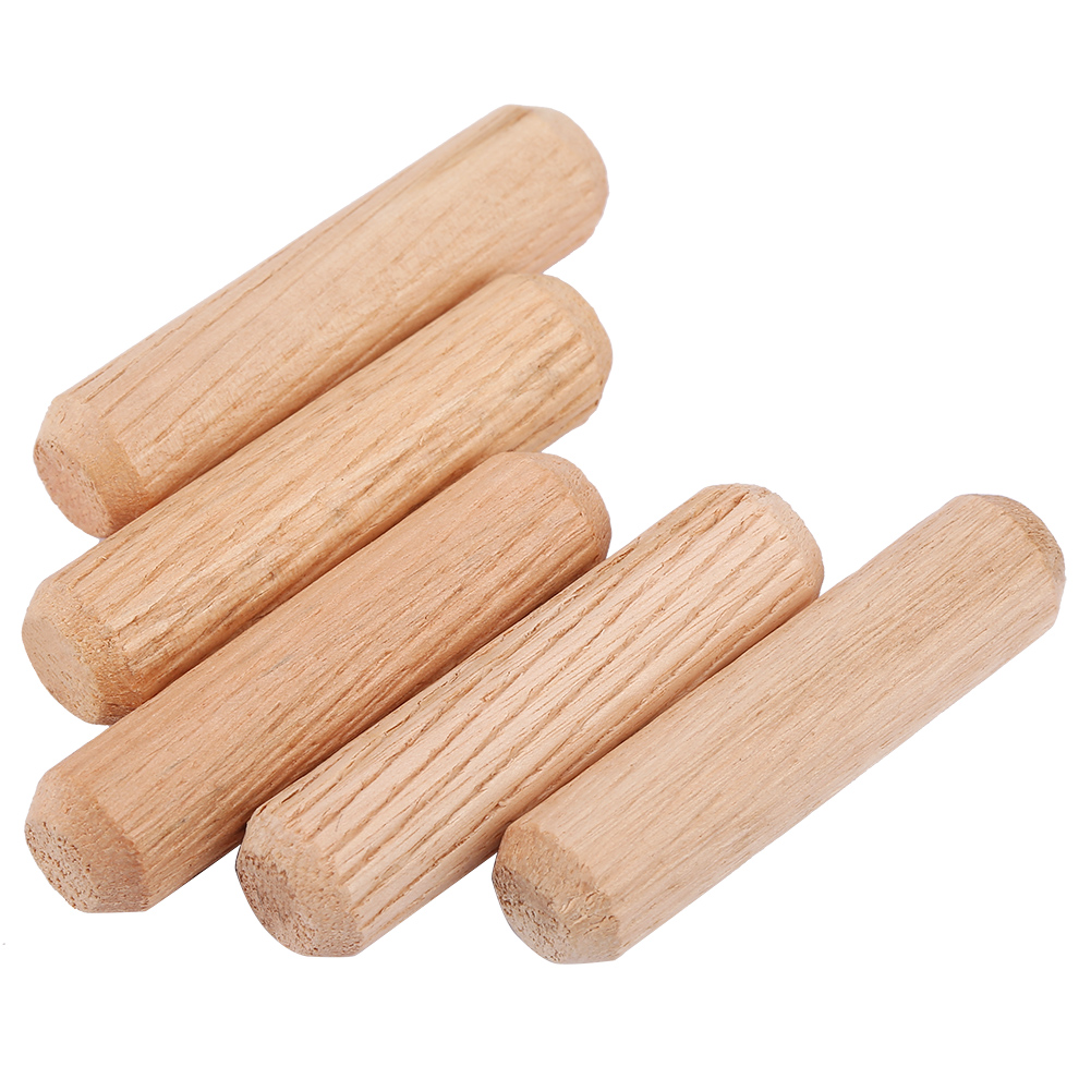 100 Stück/set Holzdübel, Kreuzverleimt, Diy-holzdübel Für Möbel, M10 X 40 Mm