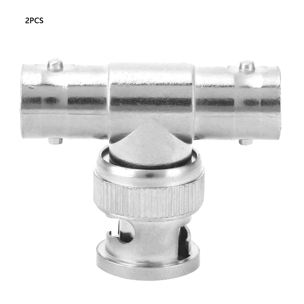 Stück 1-2 T-förmiger Bnc-adapterstecker Auf Zwei T-förmige Bnc-buchsen