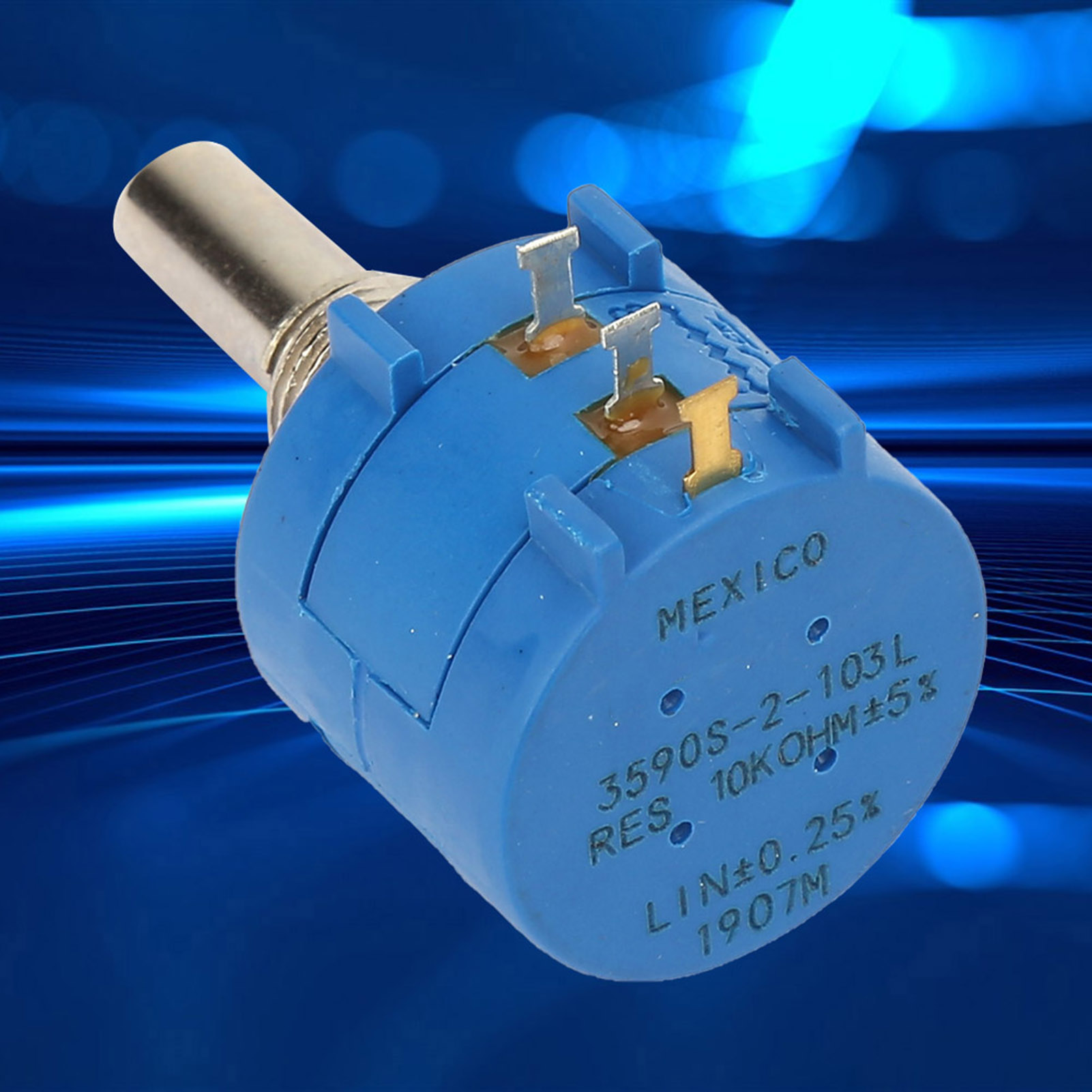 2-w-präzisions-drahtpotentiometer Mit Mehreren Messschaltungen 3590s-2-103l 10 Kω