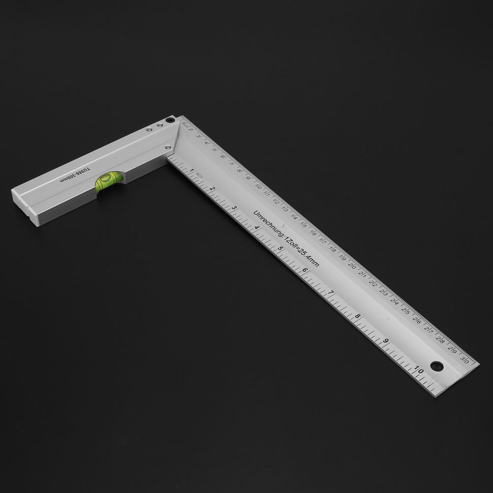 300 Mm Dicker, Rechteckiger 90°-winkelmesser Aus Aluminiumlegierung Für Die Holzbearbeitung