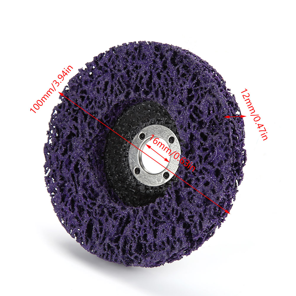 100 Mm Polypropylen-streifenscheiben Zum Entfernen Von Farbe Und Rost Von Winkelschleifern