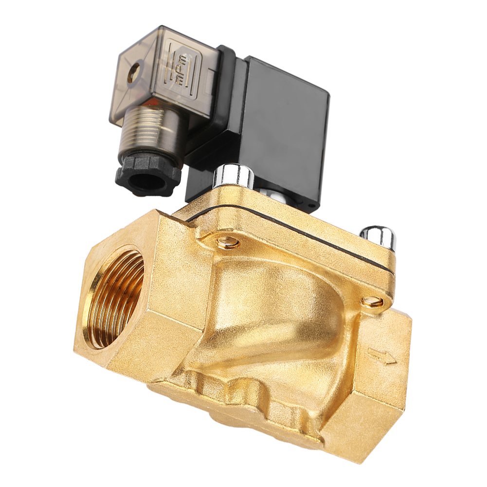1 Stück Pu220-08 G1 Direktwirkendes Elektromagnetisches Wasserventil, Aus Messing Nr. 1