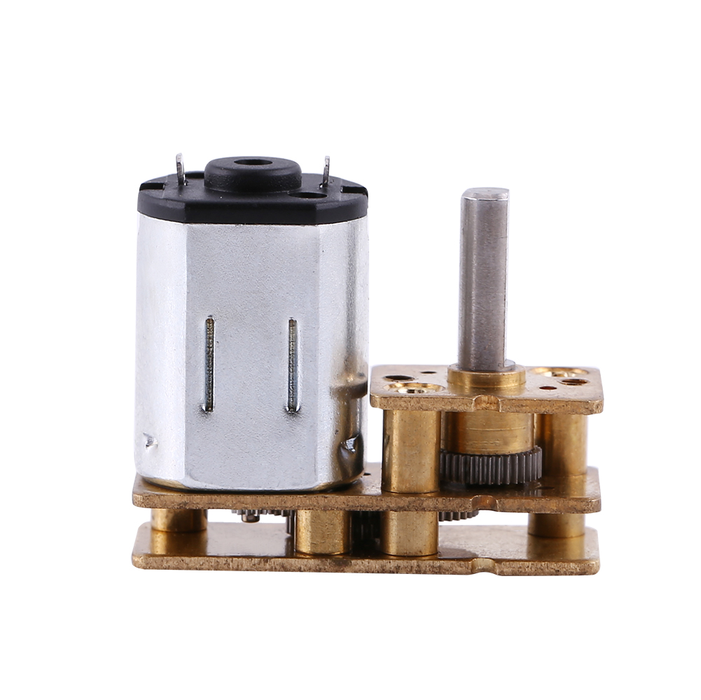 1 Stück Metall-gleichstrom-mikro-elektromotorgetriebe 6v 100rpm