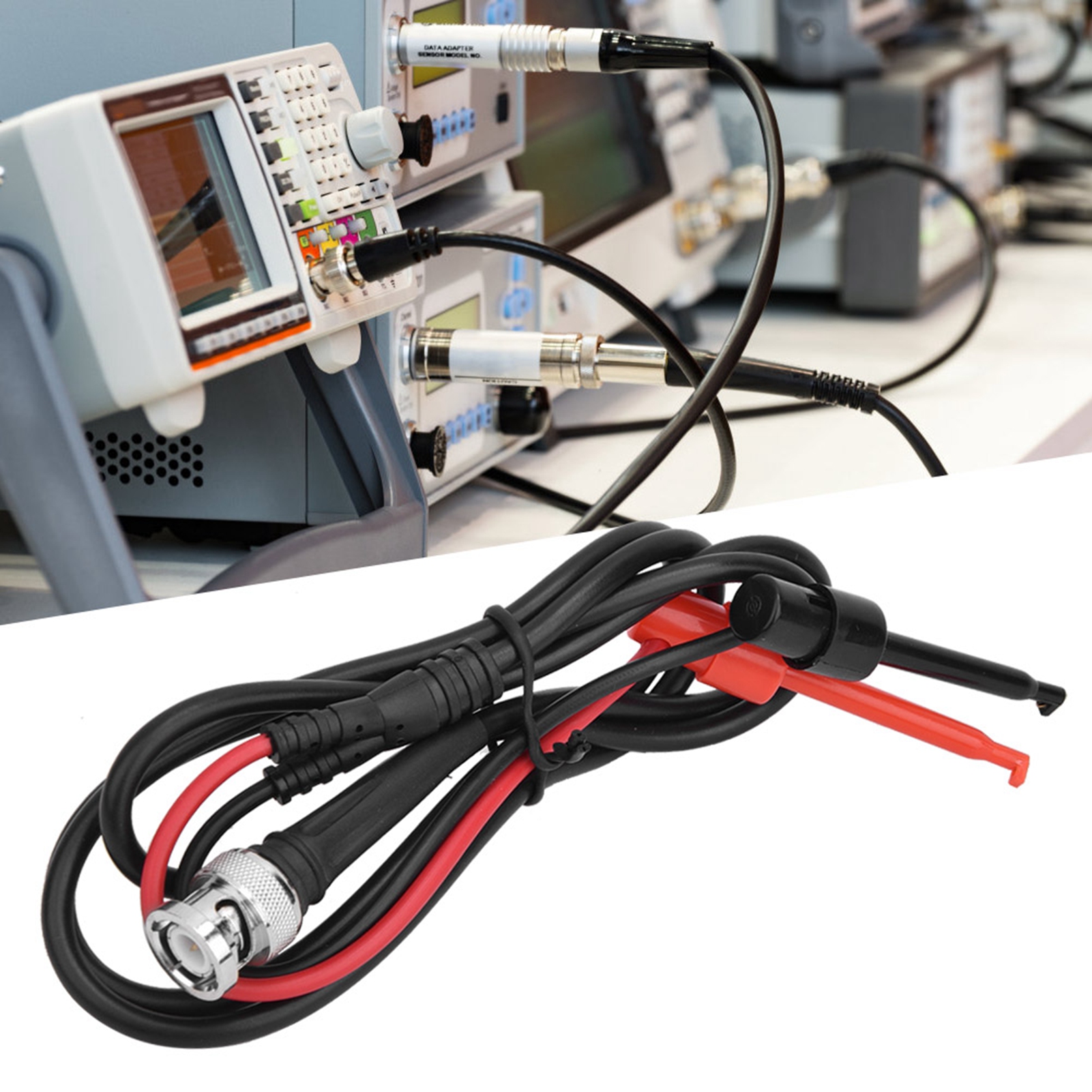 Bnc-stecker Auf Q9-stecker Für Doppelmessleitungskabel Für Oszilloskop-fahrzeugwartung