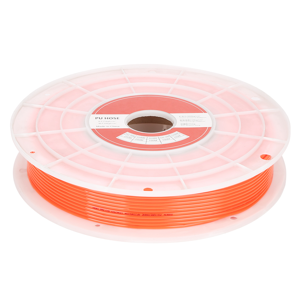 2,5 Mm Flexibler Pu-luftschlauch Für Luftkompressorpumpe, 160 M, Rot