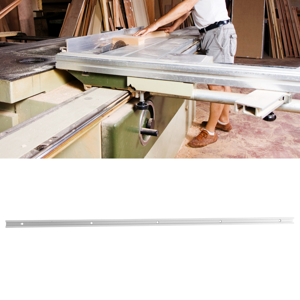 T-nut-gehrungssägenvorrichtung Aus Porenfreier Aluminiumlegierung, Gleitplattenvorrichtung, Holzbearbeitungswerkzeug (800 Mm)