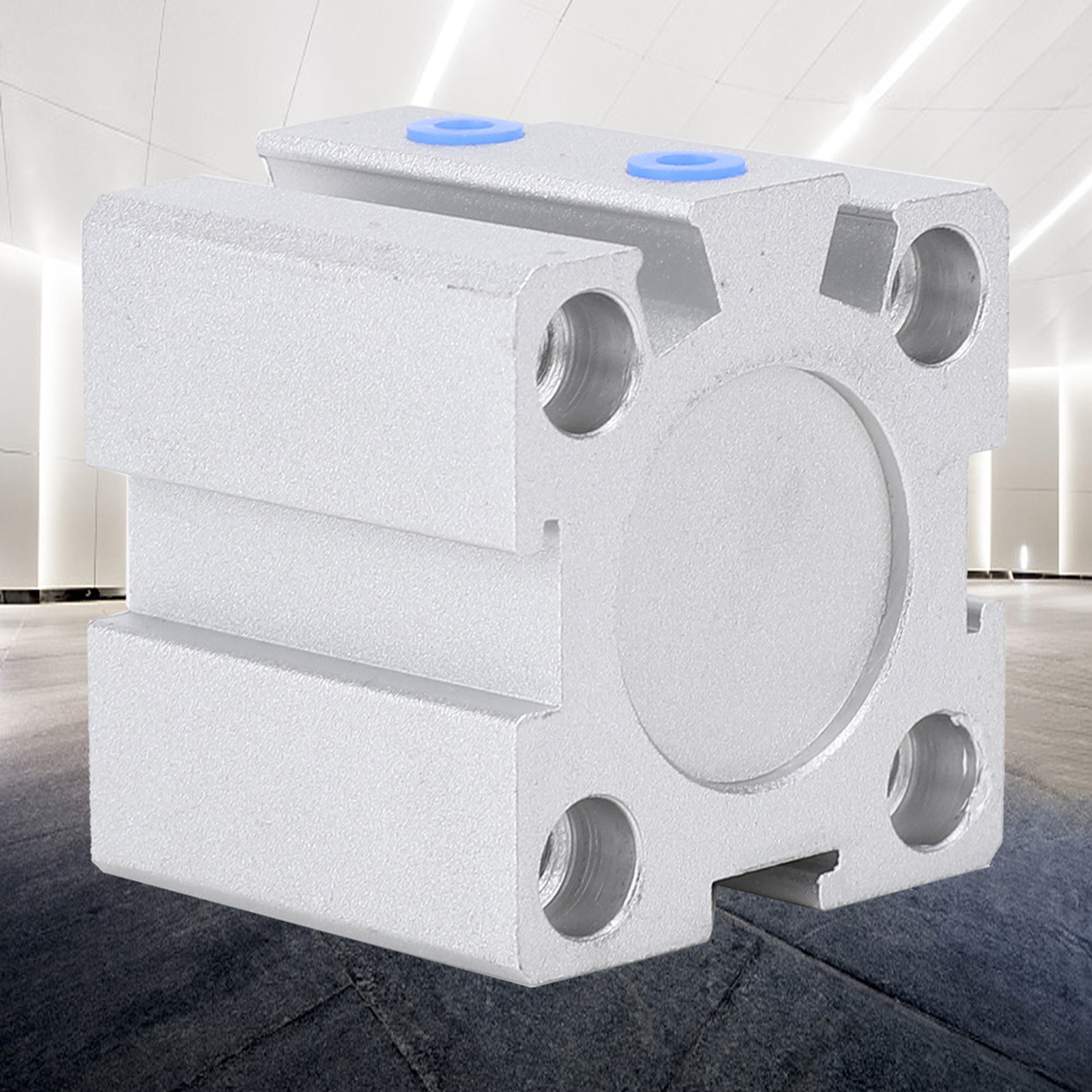 Sda20x10 Doppeltwirkender Niederdruck-luftzylinder Aus Aluminiumlegierung, Innendurchmesser 20 Mm, Hub 10 Mm