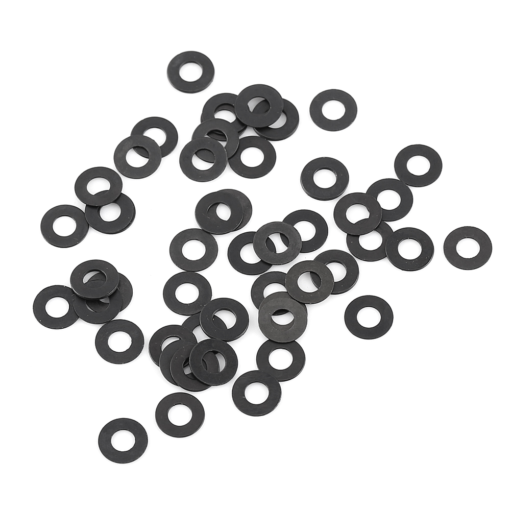 M3 Schwarze Innensechskantschrauben Aus Legiertem Stahl Mit Sechskantmuttern Und Unterlegscheiben (zylinderkopf)