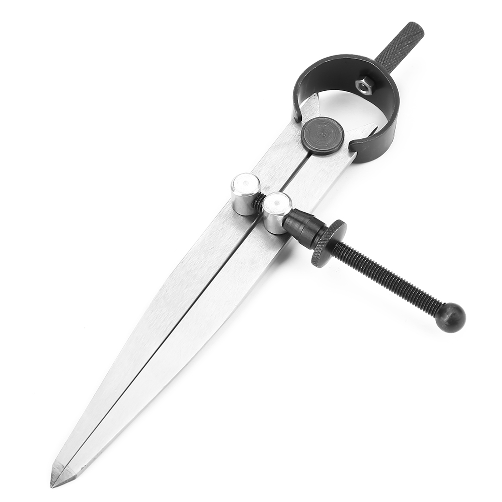 100-mm-lederzirkel Mit Feder, Drehbar, Kratzzirkel, Zirkel Für Lederarbeiten, Nähwerkzeug Für Heimwerker