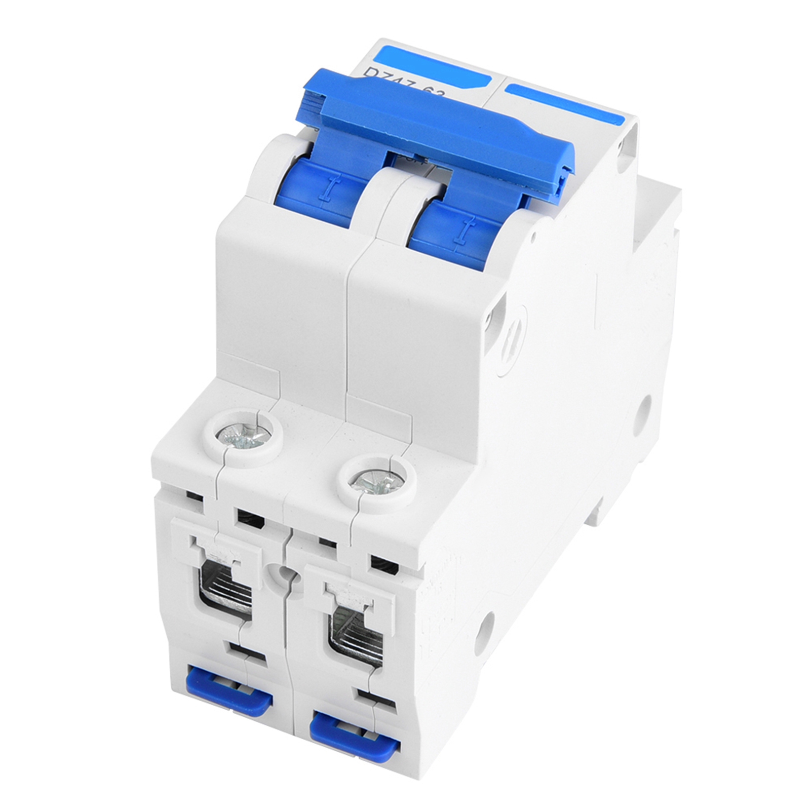Dz47-63 2p Miniatur-leistungsschalter Mit Ableitstromschutz, Luftleistungsschalter 400 Vac (25 A)