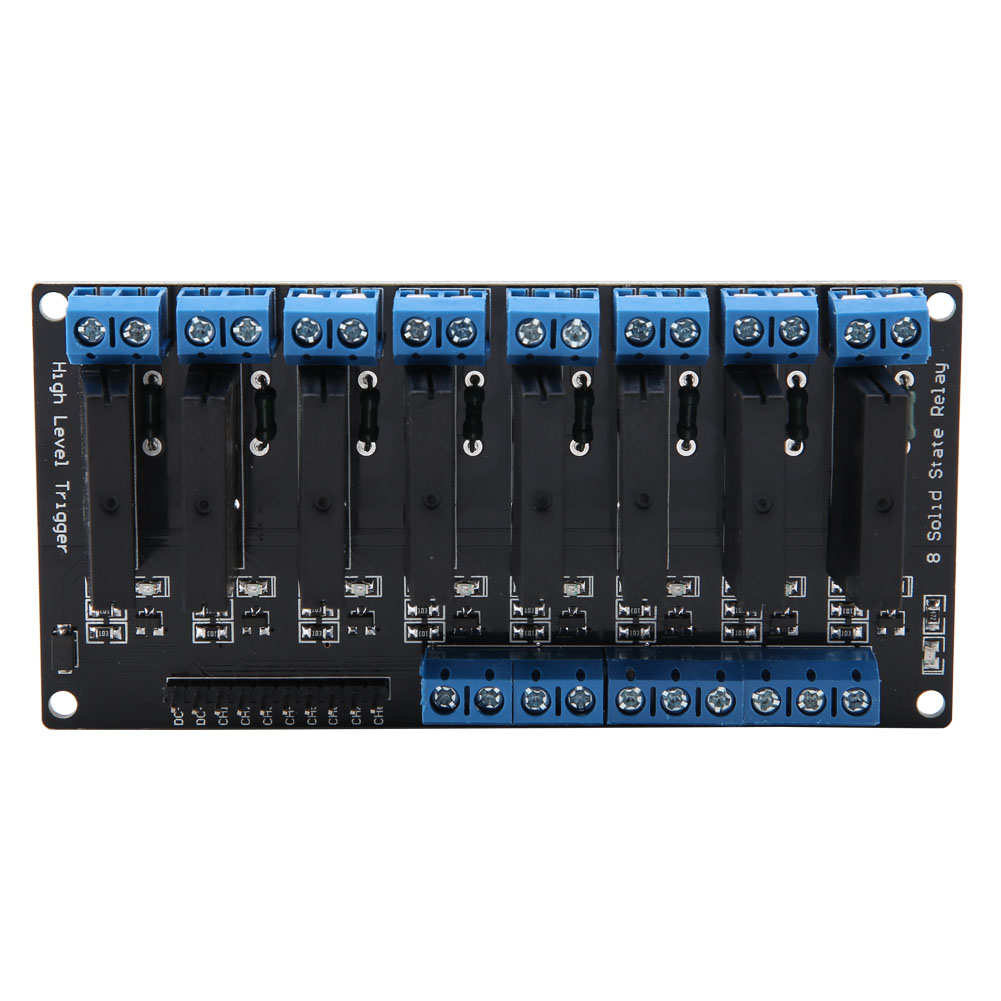 5v 8-kanal-halbleiterrelaismodul Mit Sicherung, Hoher Auslösepegel 2a