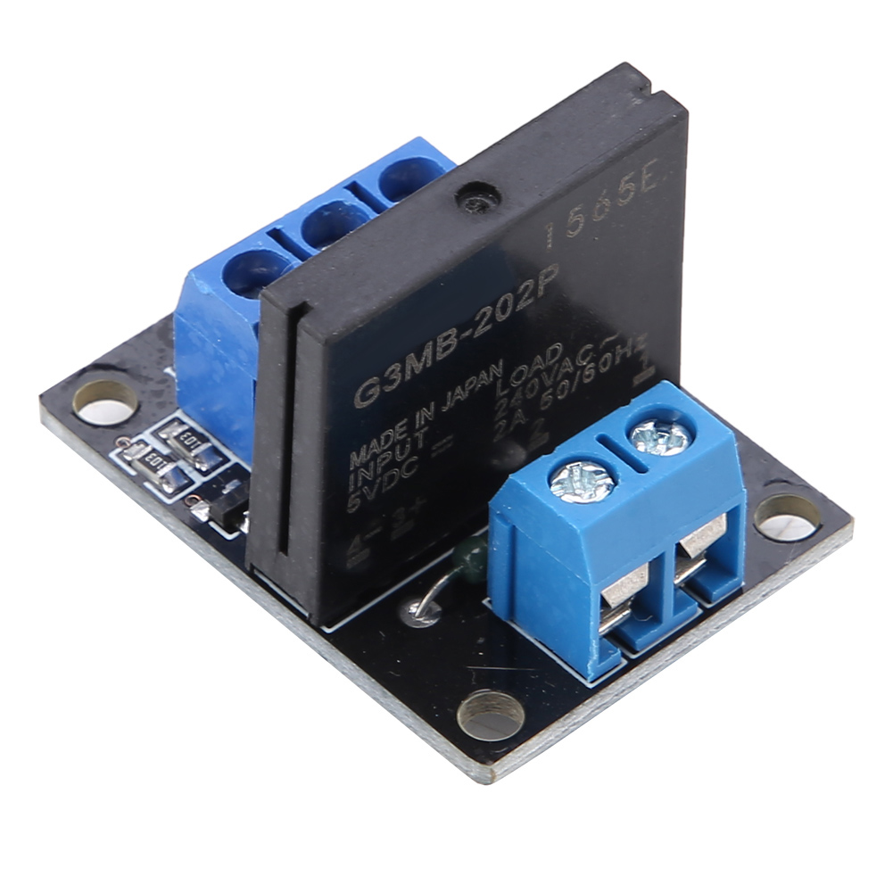 1-kanal-halbleiterrelaismodul Mit Sicherung, Low-level-trigger 2a (12v)
