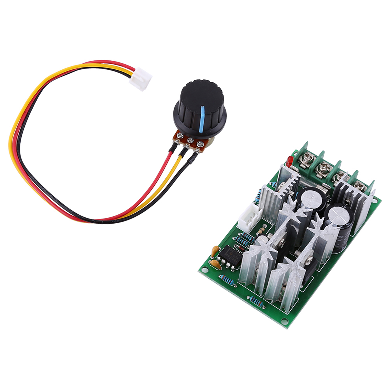 20a Dc10-60v Pwm Motordrehzahlregler-schalter, Leistungsstarkes Steuermodul