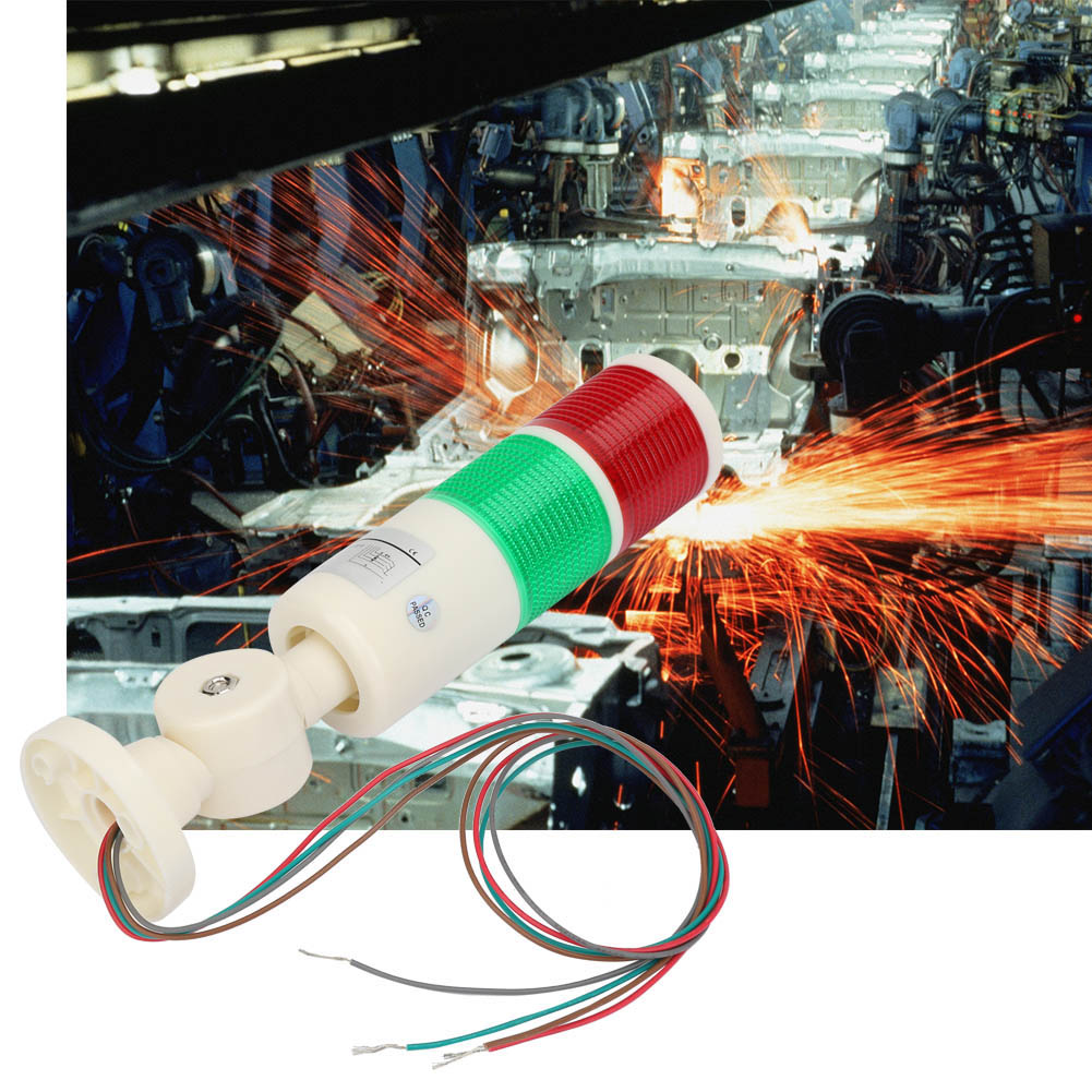 24-v-gleichstrom-maschinenwarnleuchte, Led-anzeigeleuchte, Warnsignal, Dauerlicht