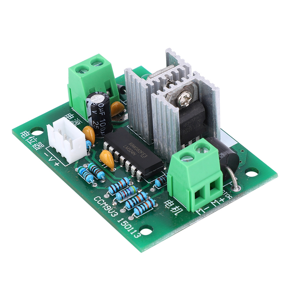 Dc 12-24v 6a Dc Motor Drehzahlregelungsmodul Pwm Stufenlose Drehzahlregelung