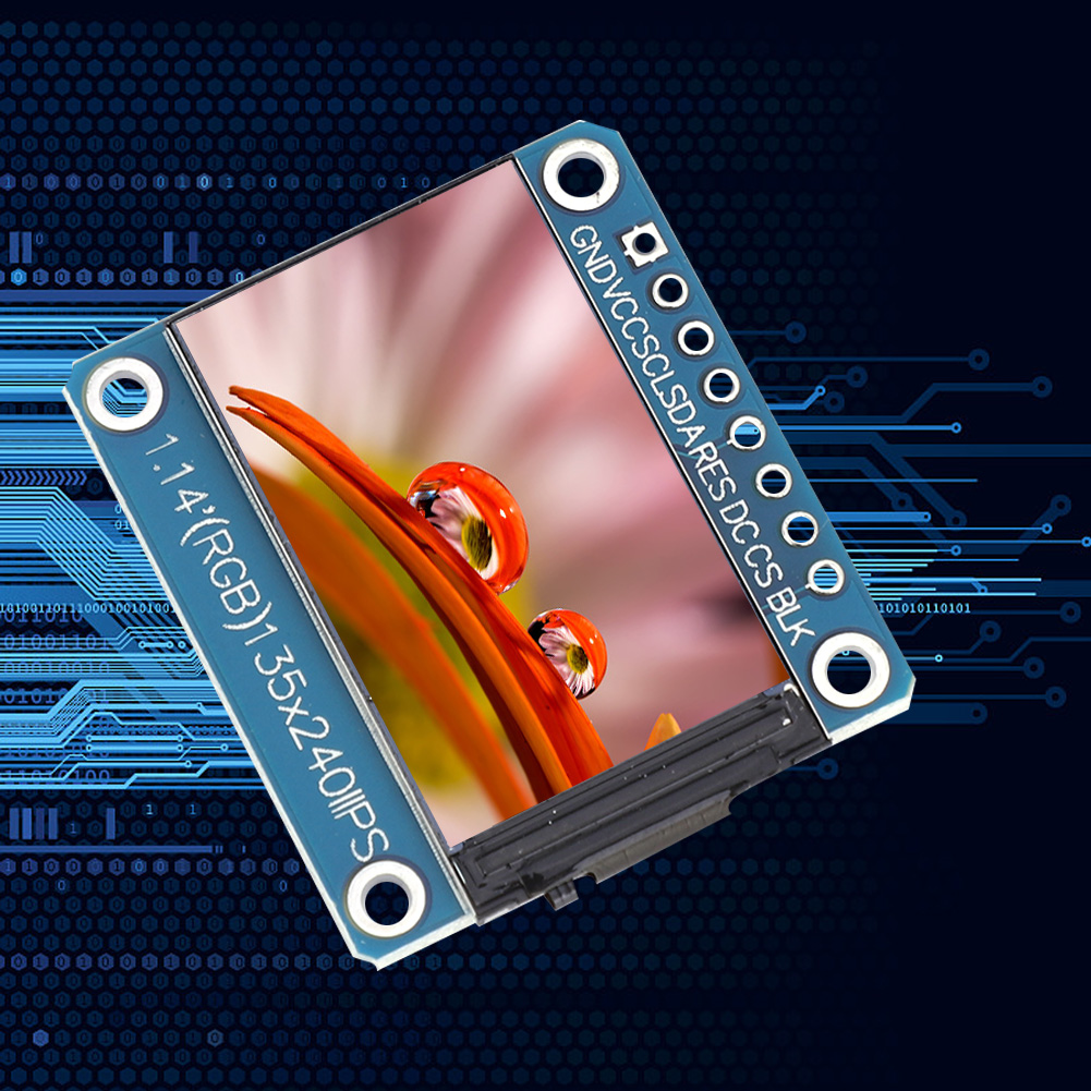 Hochwertiges Tft-displaymodul Ips 1,14 Zoll 8-pin St7789 Elektronische Bauteile