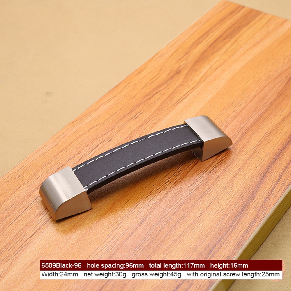 Griffknopf Für Gepäckschrankschublade Aus Pu-leder (96 Mm)