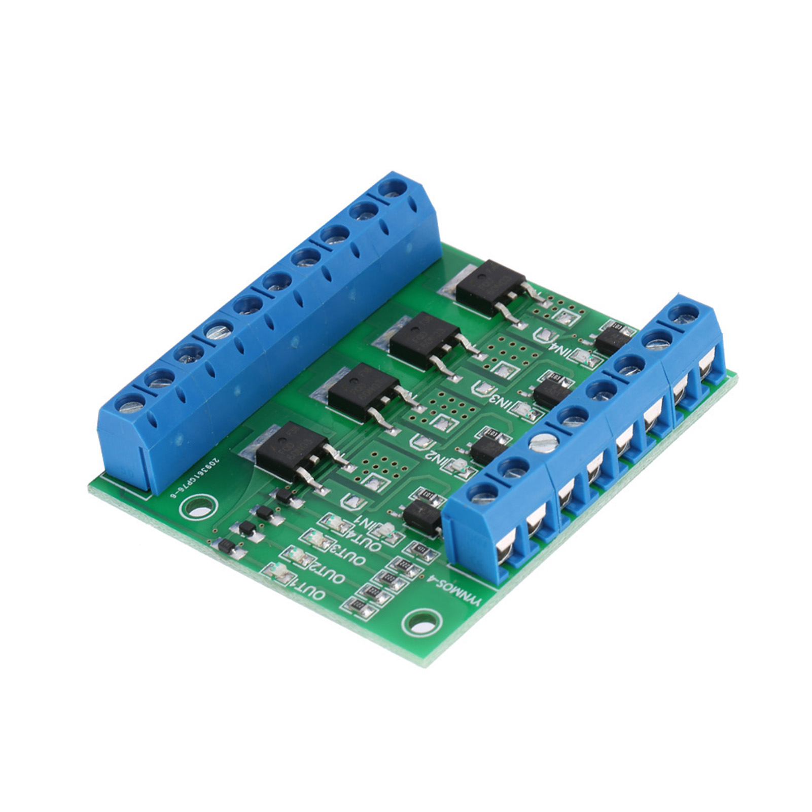 Pwm 4-kanal-mosfet-modul Sps-verstärker-pcb-treibermodul 3–20 V – 3,7–27 V Dc 10 A