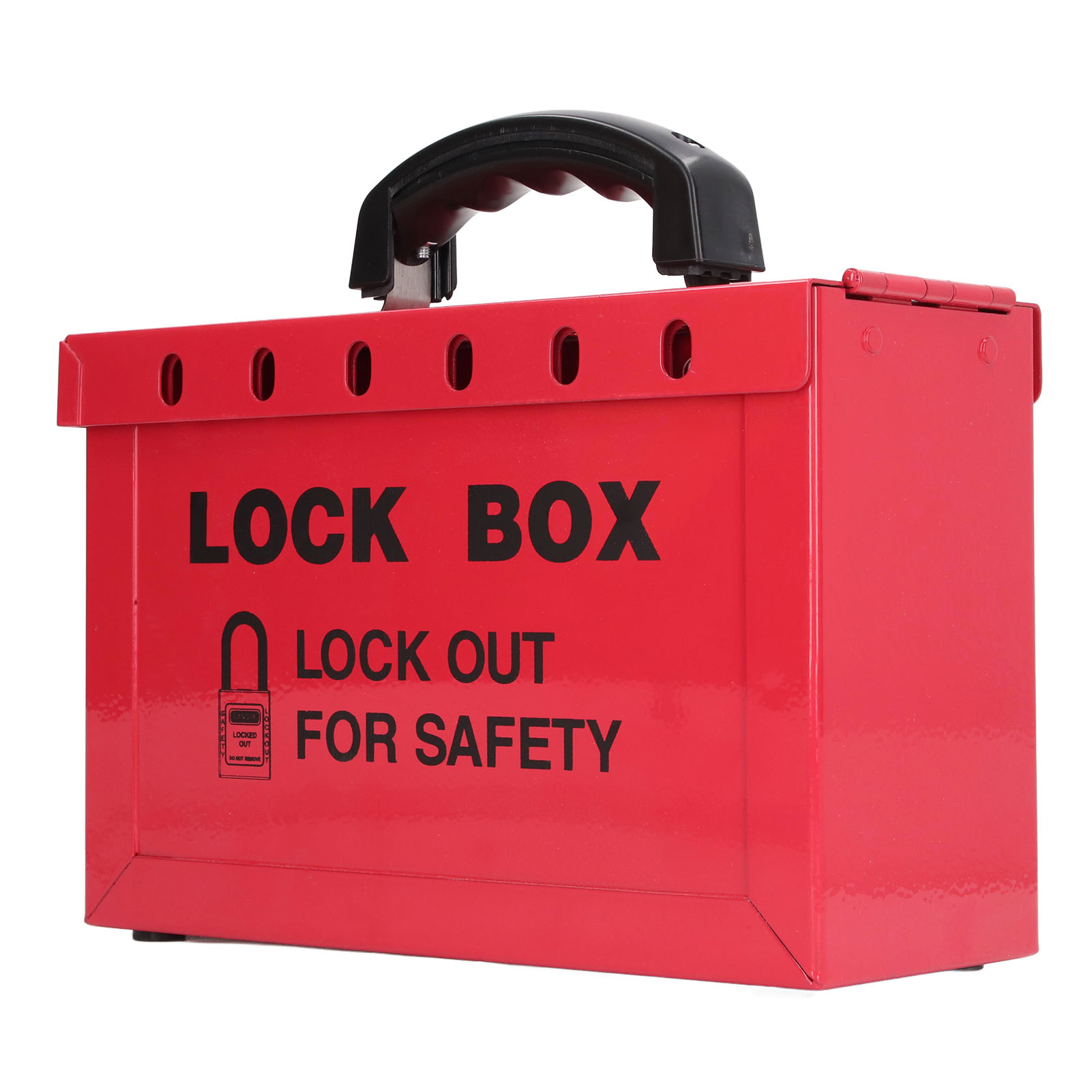 Tragbarer Lockout- Und Tagout-kasten, Sicherheits-lockout- Und Tagout-gruppe, 13 Gauge, Lockout- Und Tagout-gruppen-lockout-kasten Für Osha-konformität