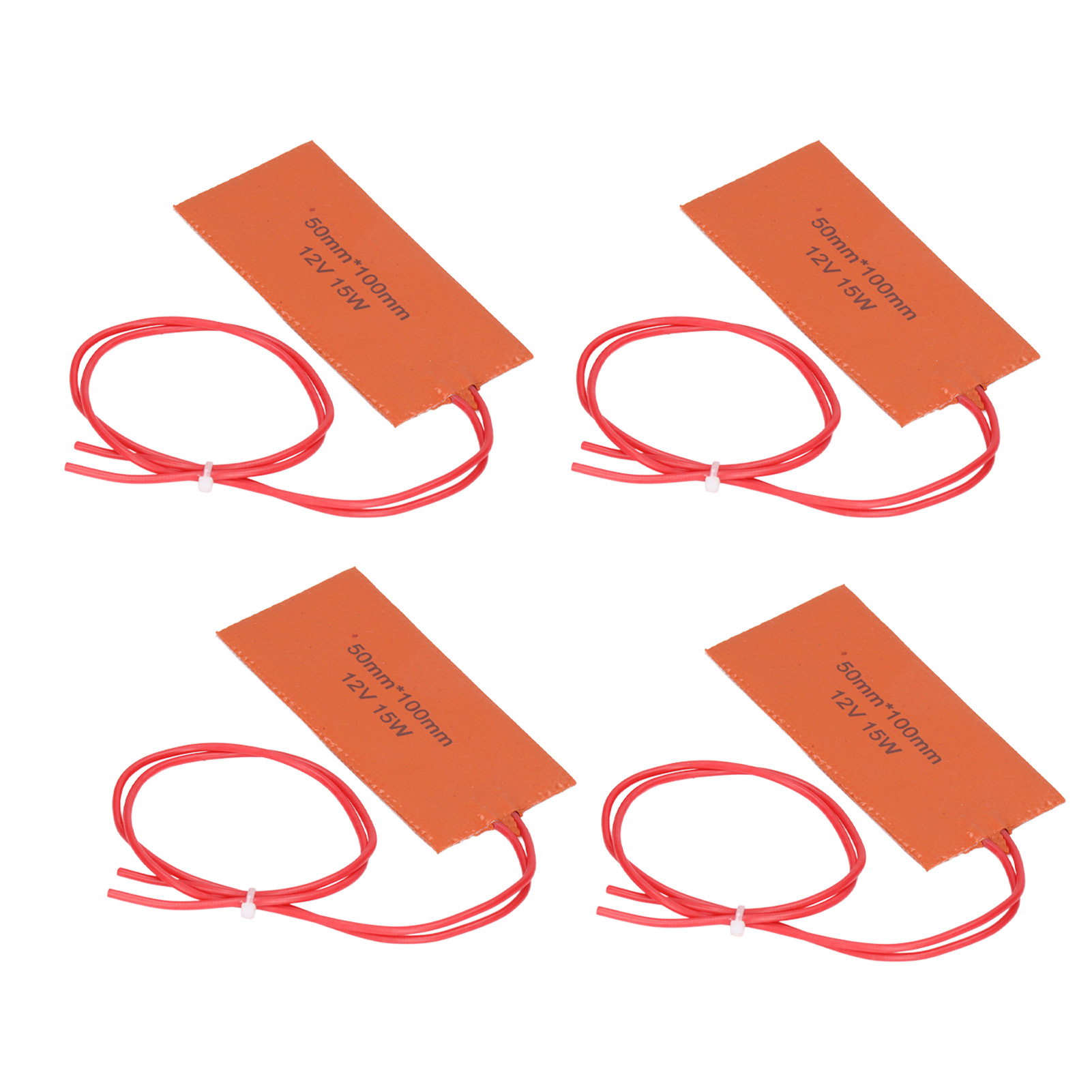 Flexible Silikon-heizmatten Für Elektrische Heizdecken Und Ölfässer (12 V, 15 W)