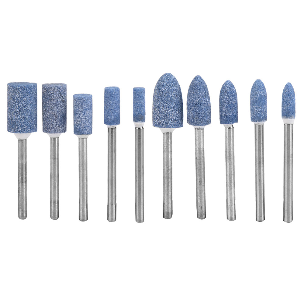 100 Polierscheiben Für Schleifmaschinen, Blauer Schaft, Durchmesser 3 Mm