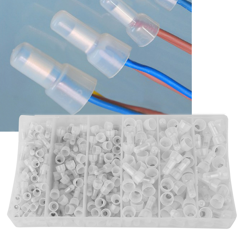 300-teiliger Satz Abgedichteter Crimp-anschlüsse (22-16/16-14/12-10 Awg)