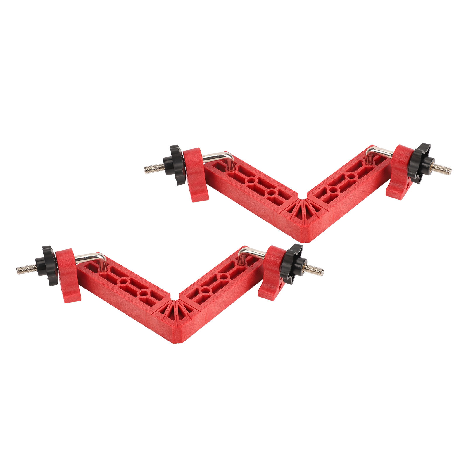 Positionierwinkel 140 Mm, Abs 90°-spannklemme Mit Skala, Werkzeugset Für Die Holzbearbeitung, Rot