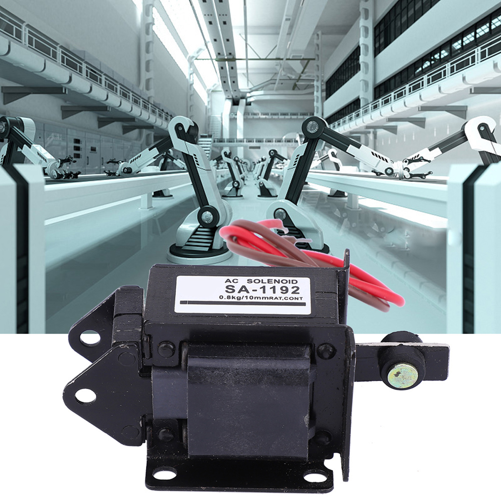 Sa-1192 Wechselstrom-elektromagnet, Zug-/drucktyp, 220 V Wechselstrom, 7,8 N, Hub 10 Mm