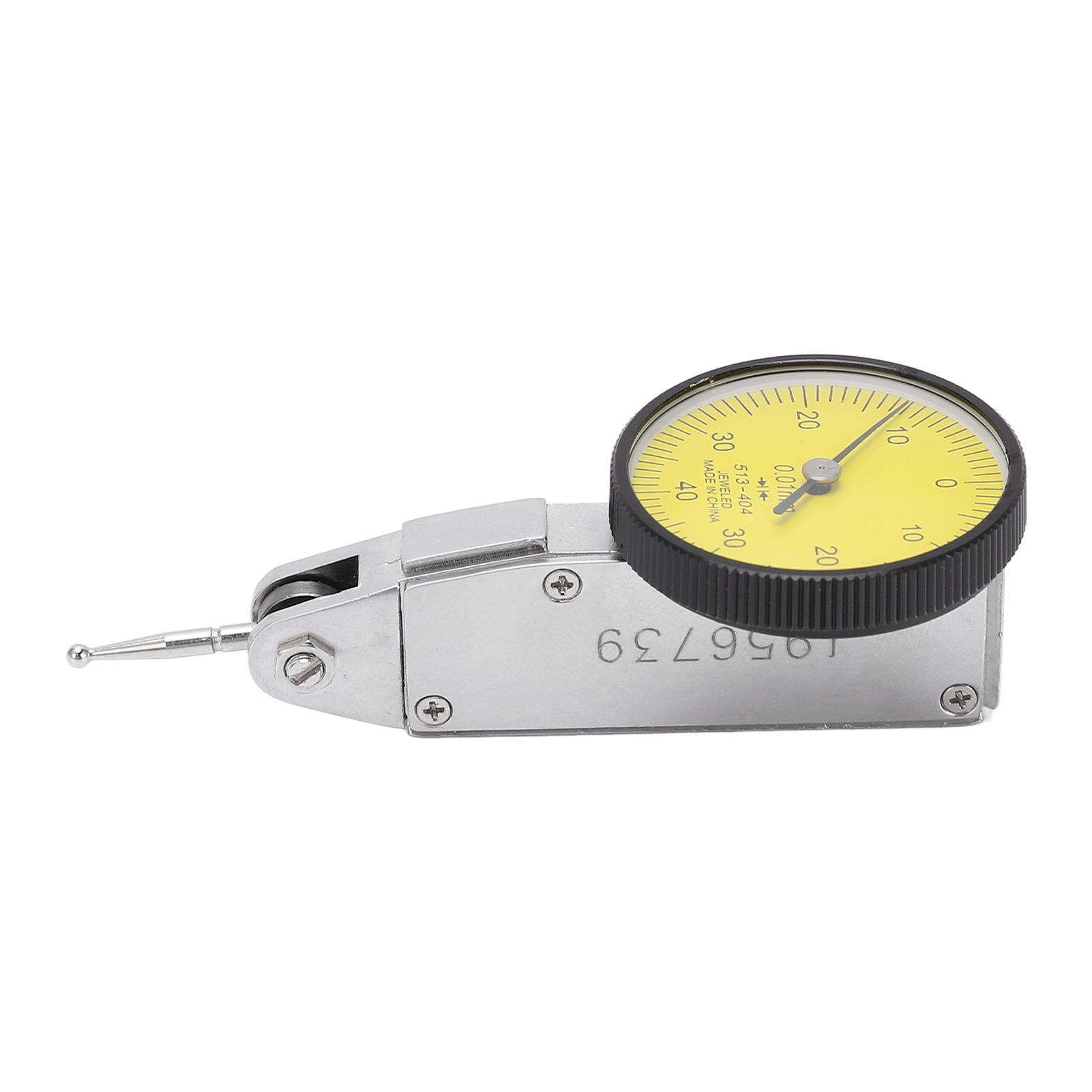 Messuhr 0 Mm 40 Mm 0 Mm Messbereich 0,01 Mm Genauigkeit Präzise Gelbe Messuhr