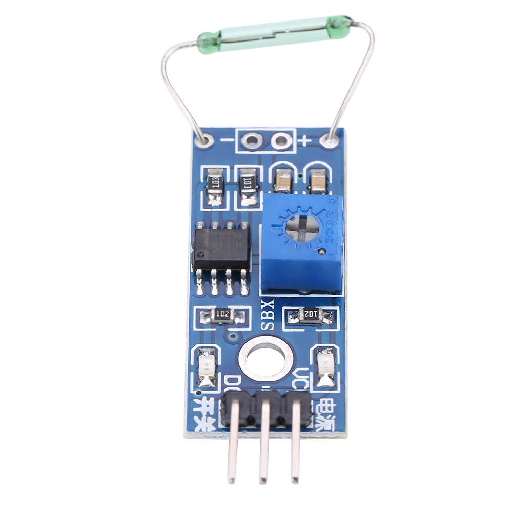 4-teiliger Reed-sensor-magnetschalter-bausatz, Normalerweise Offen