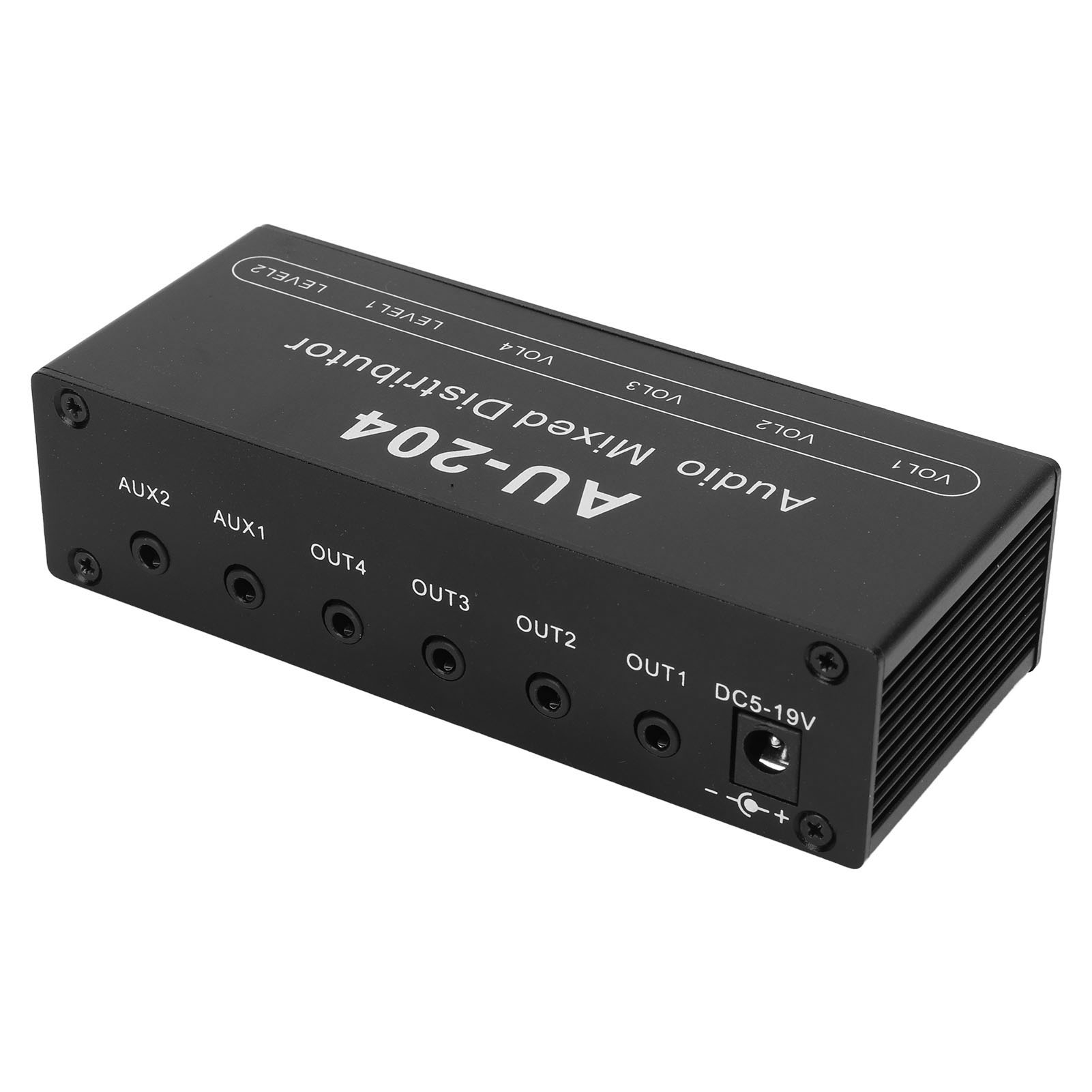 Stereo-audio-splitter, Mini-vorverstärker, Kopfhörerverstärker, 2 Eingänge, 4 Ausgänge, 3,5-mm-klinkenanschluss