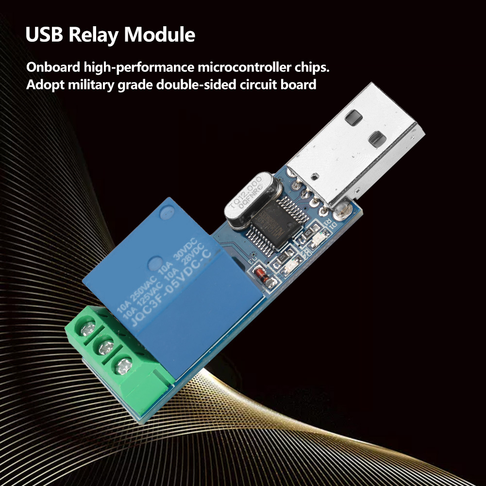 Usb-relaismodul Mcu Pc Usb Smart Control Switch Tip Selbstverriegelnd
