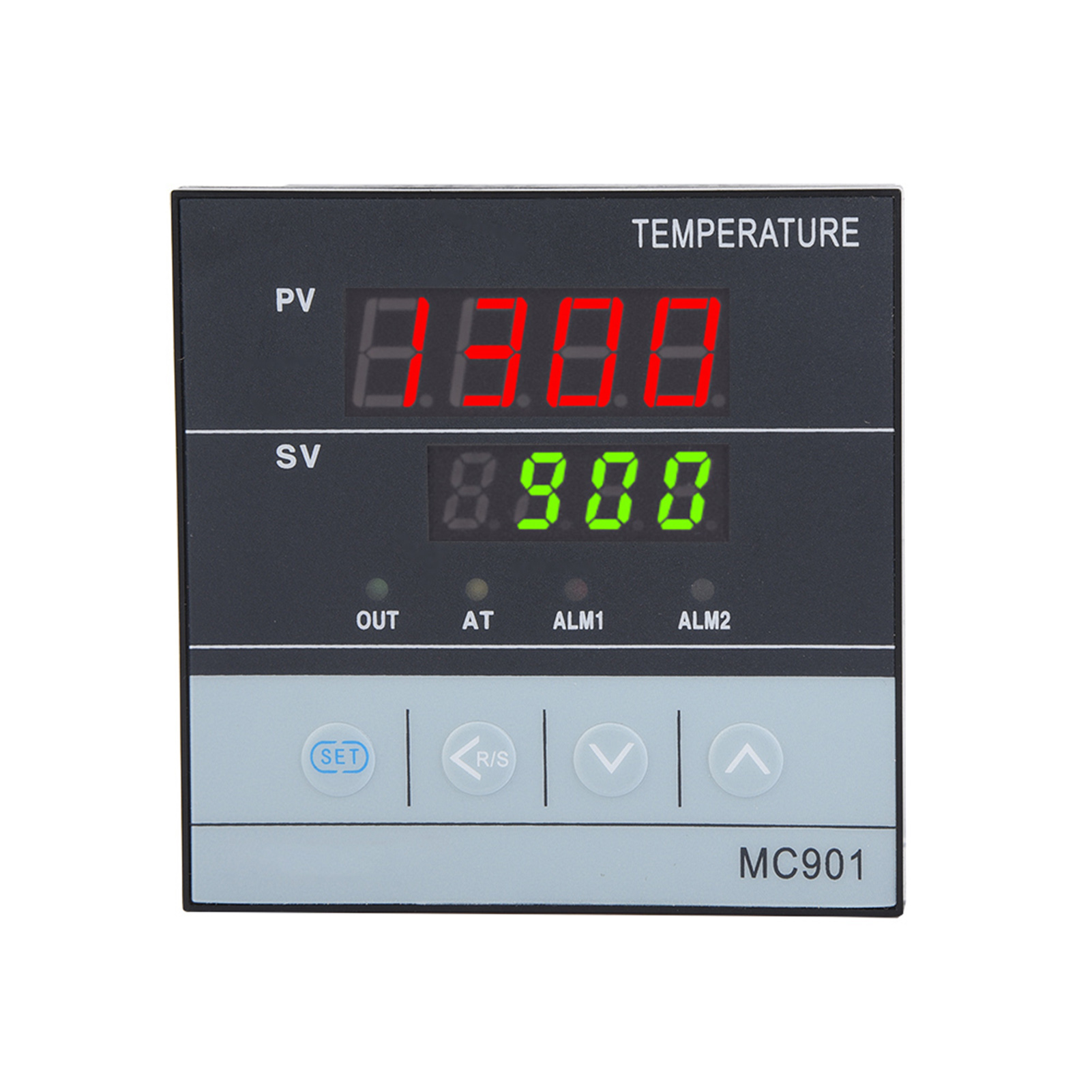 Mc901 Digitaler Pid-temperaturregler Typ K, Pt100-sensoreingang, Relais-ssr-ausgang