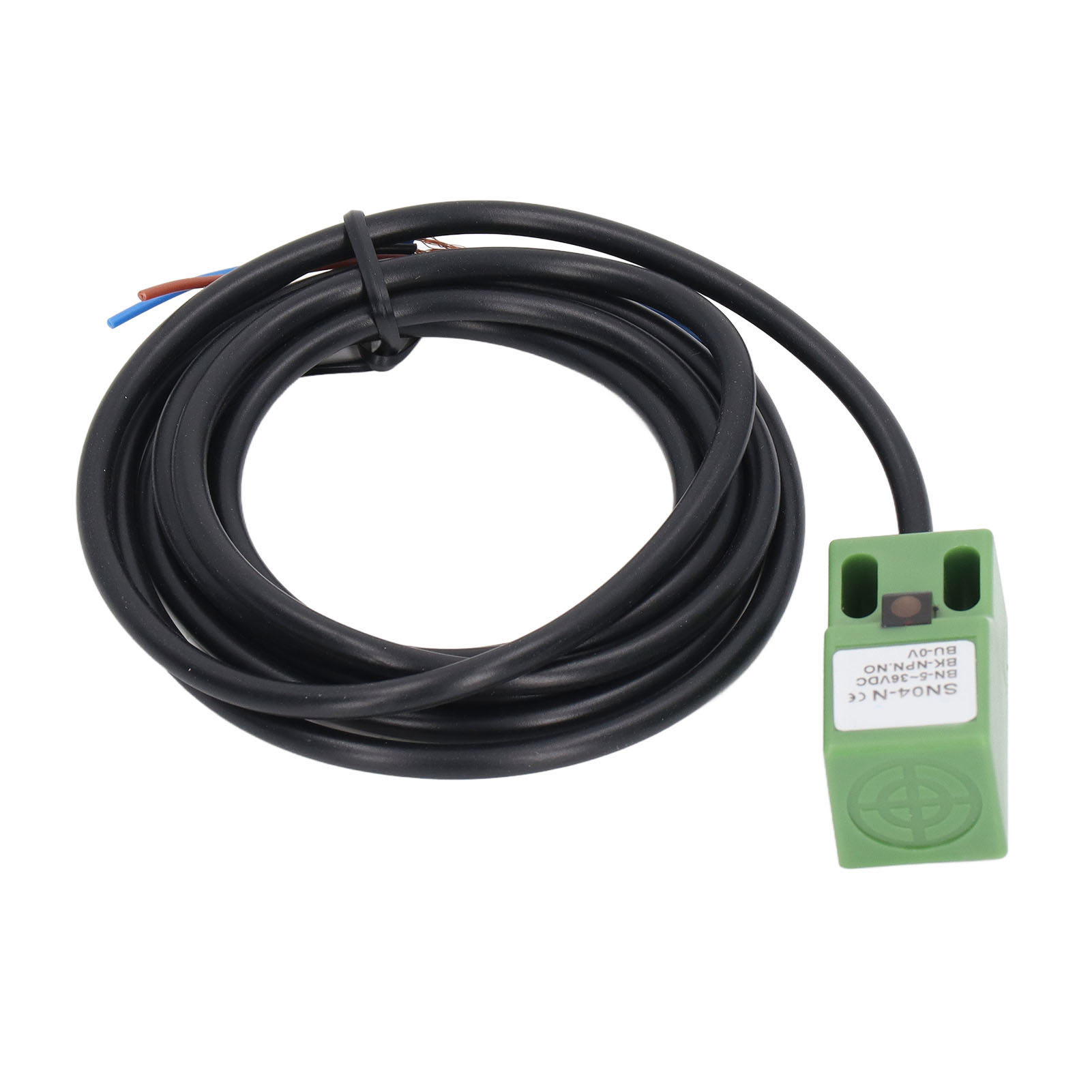 Induktiver Näherungsschalter, Npn-sensor, Aufprallerkennungsgrenze 4 Mm, Messbereich 5–36 V Dc