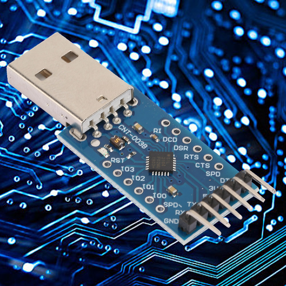 Cp2104 Usb 2.0 Zu Ttl Uart 6-pin Seriell-konverterplatine Mit Kabel