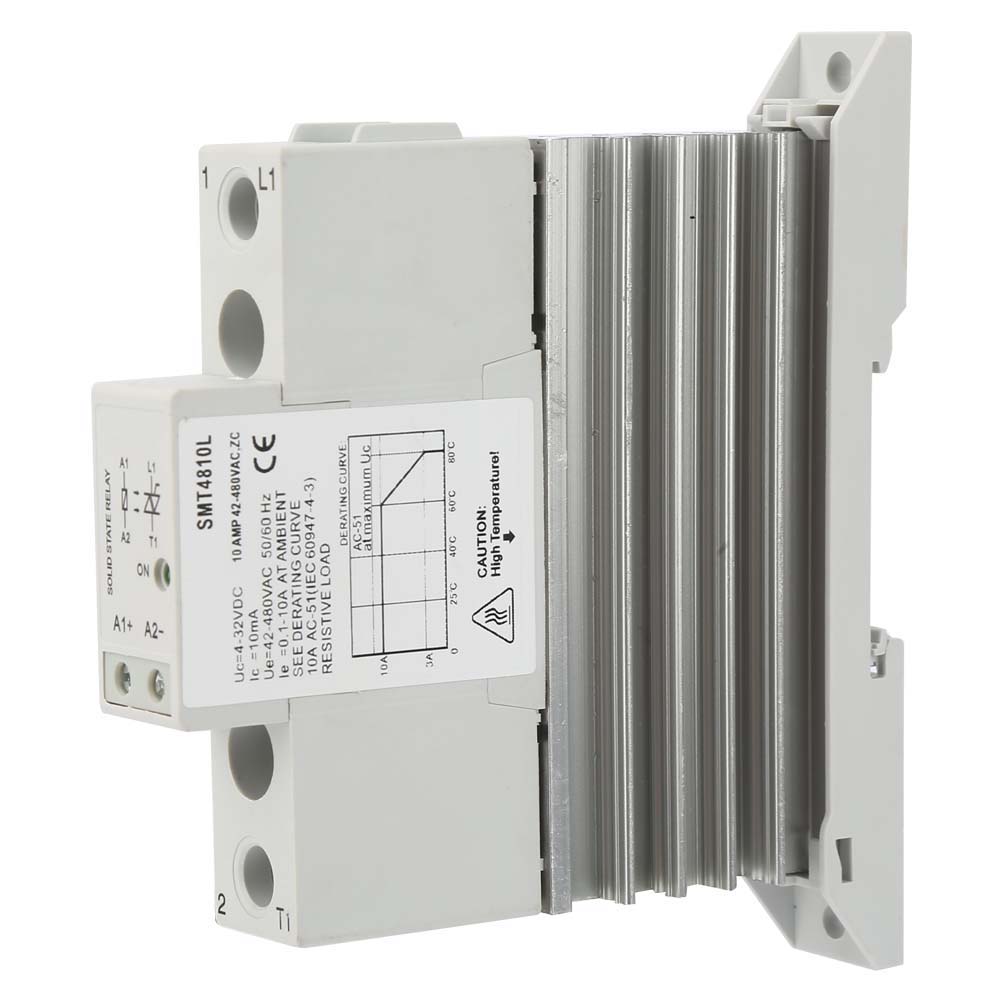 Smt4825l Ultradünnes Einphasiges Halbleiterrelaismodul Mit Sockel (smt4810l)