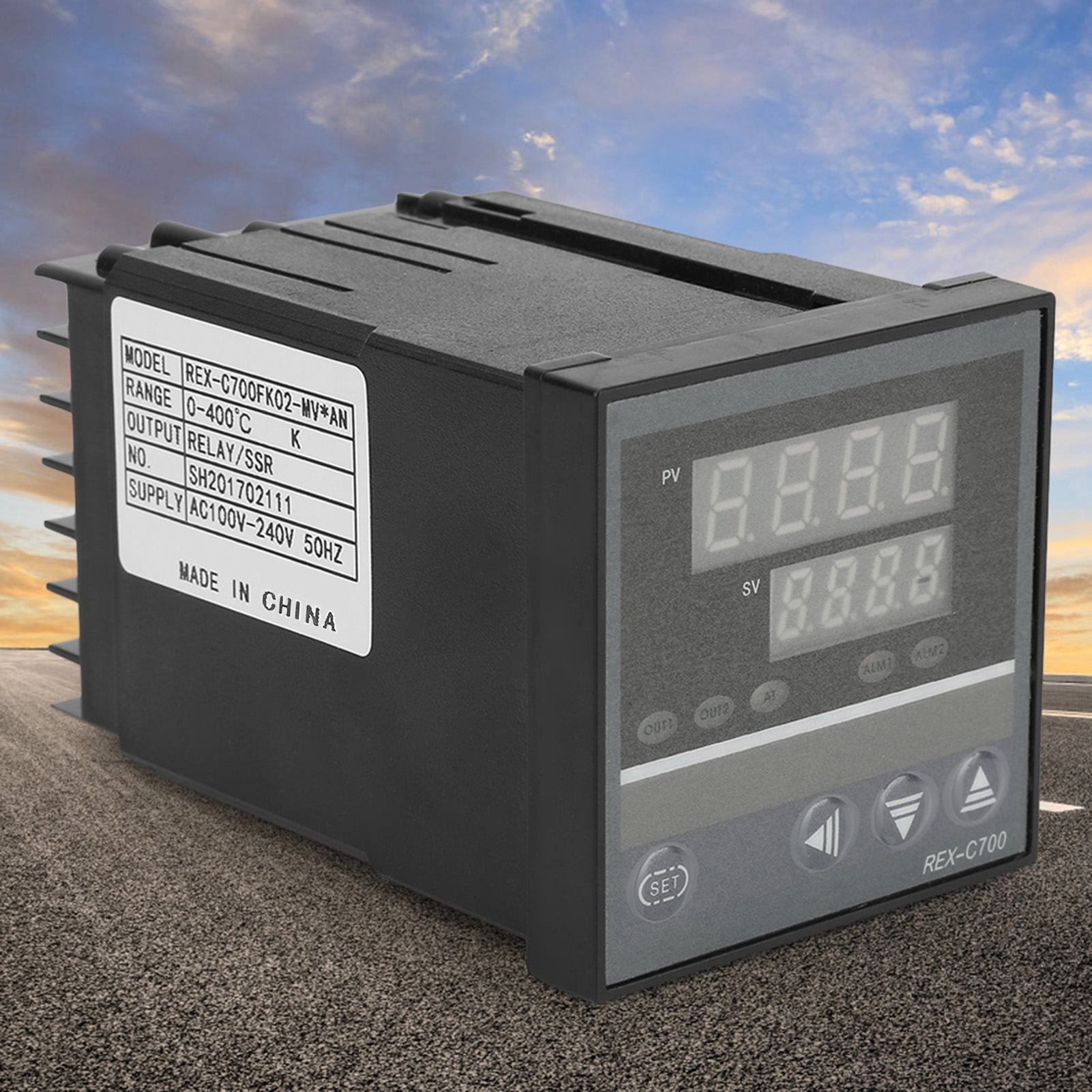 Rex C700fk02-myan Intelligenter Pid-temperaturregler Mit Dualer Digitalanzeige