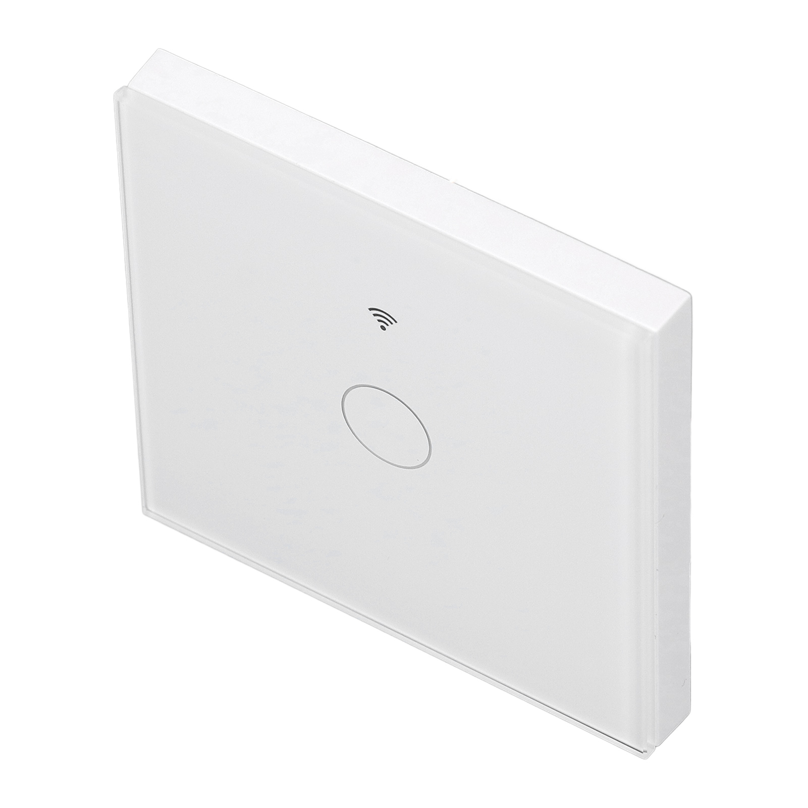 Intelligenter Touch-wandschalter Mit Drahtloser Fernbedienung, 1-polig, Kein Neutralleiter Erforderlich, Rf433