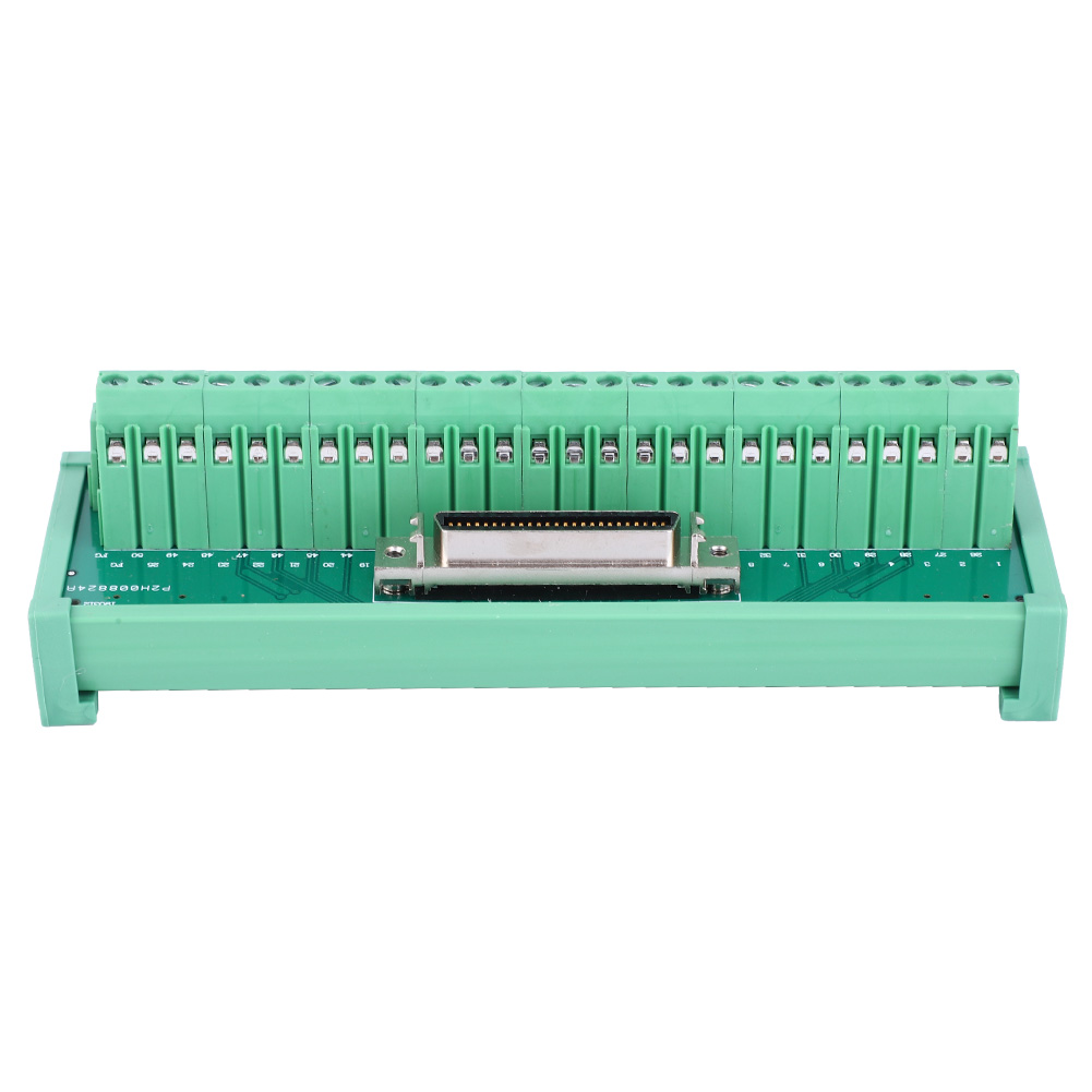 Klemmenblock-kabelverbinder Sps-modul Scsi50 P 35mm Din-schiene Elektrische Ausrüstung