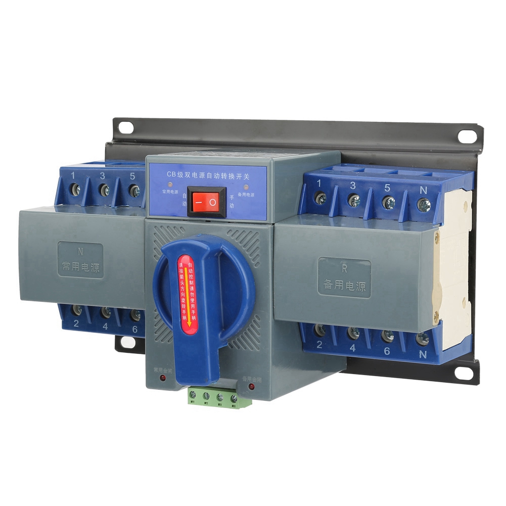 1 Stück Mini 63a 4p Doppelstromschalter