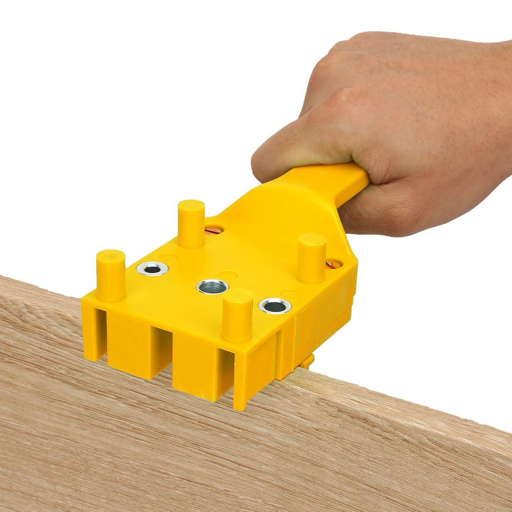 Handbohrlehre Aus Abs-kunststoff Für Gerade Löcher, Positionierhilfe Für Die Holzbearbeitung (38-teiliges Werkzeugset)