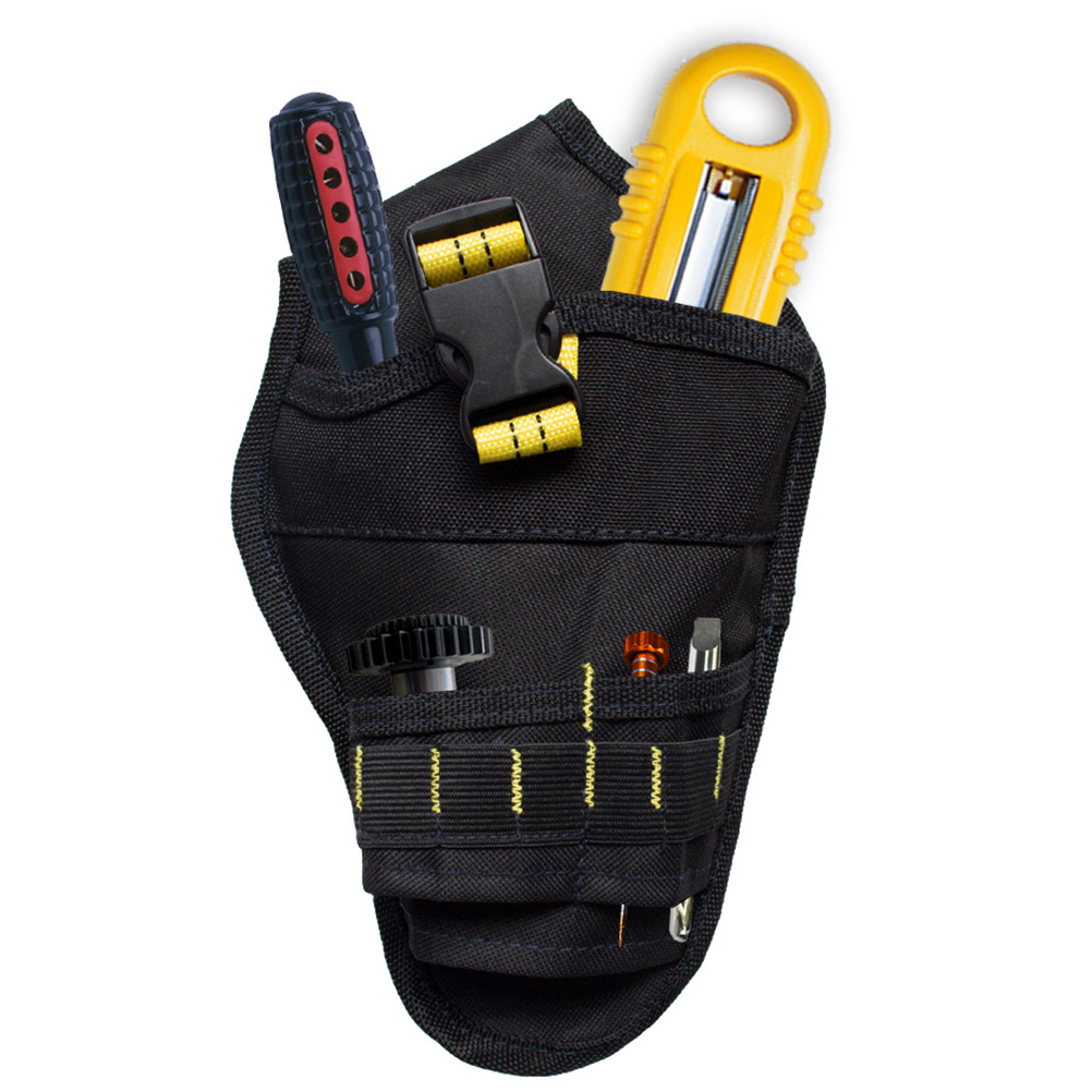 Hochwertige Werkzeugtasche Für Bohrmaschinen Aus 900d Oxford-gewebe, Inklusive Klingenhalter Und Aufbewahrungstasche Für Bohrmaschinen.