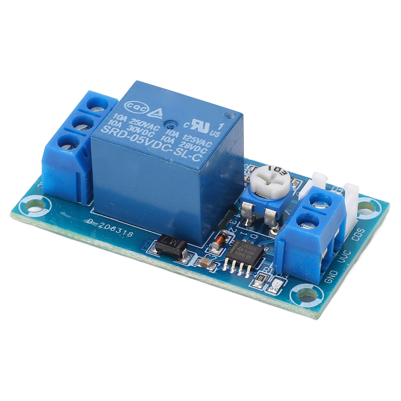 Satz Mit 4 Relaismodulen, Lichtempfindlich, Verschleißfest, 10 A, Optisches Relaismodul, 5 V