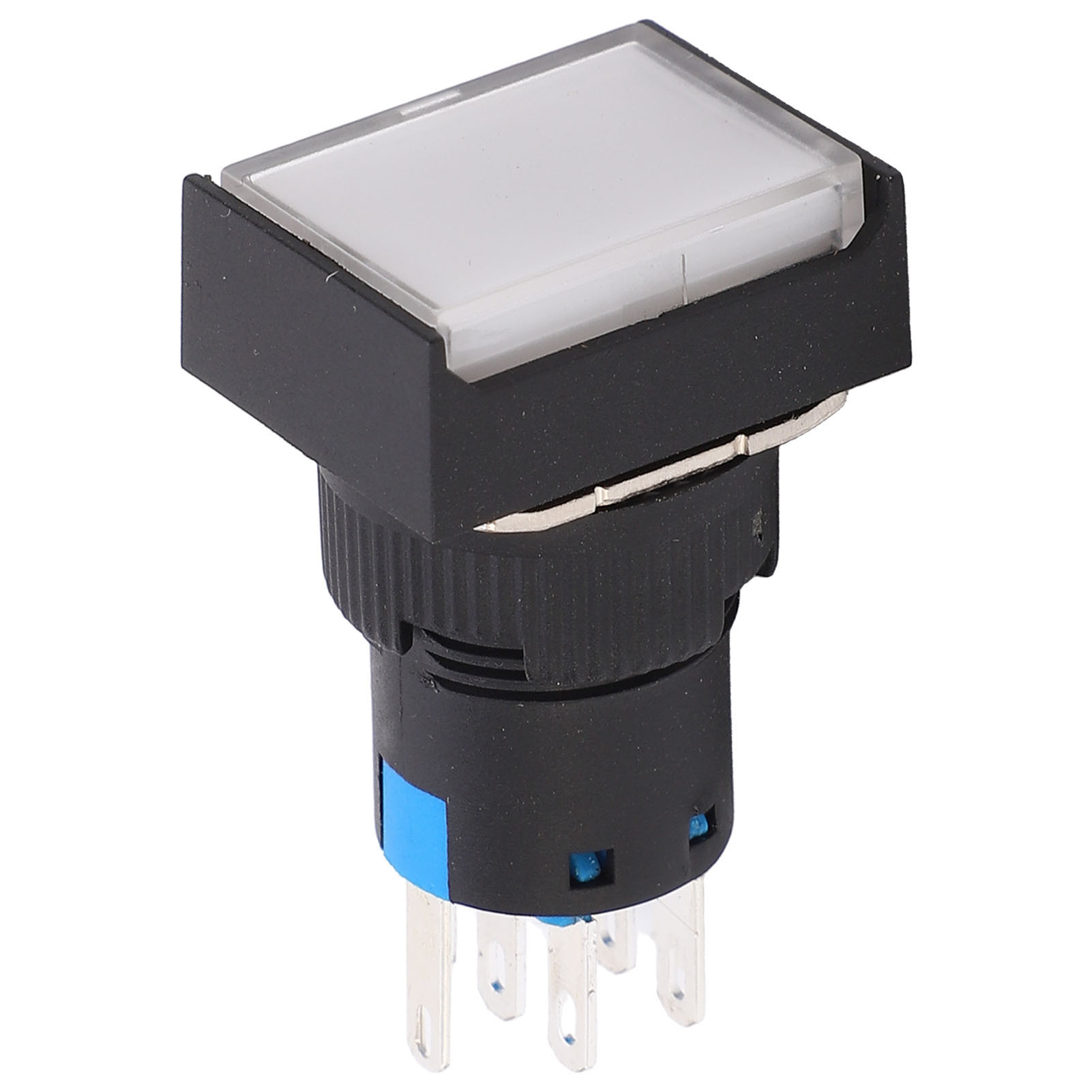 Industrieller, Selbstverriegelnder 5-a-drucktaster Mit Beleuchtung, Ac/dc 12 V