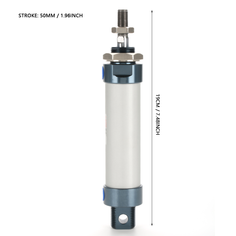 25 Mm Zylinderdurchmesser, 50 Mm Hub, Einkolbeniger Mini-pneumatikzylinder, Doppeltwirkend