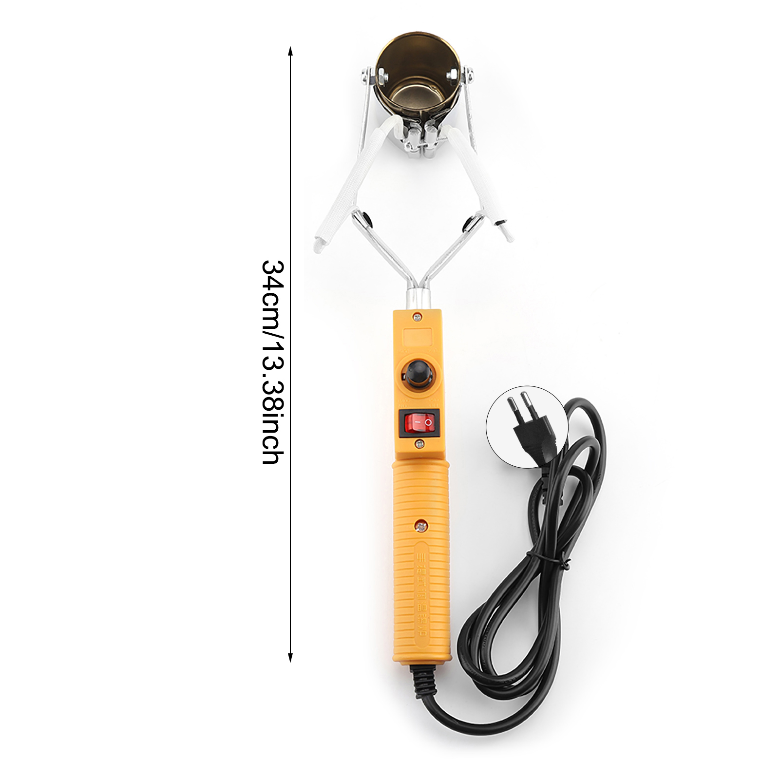 280w 220v Elektrischer Tragbarer Lötkolben-schmelzofen Mit Temperaturregelung (eu-stecker)