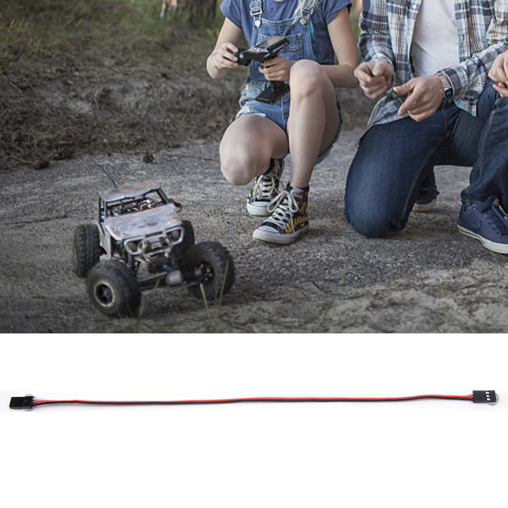 10 Stück 300 Mm Jr Servo-verlängerungskabel (stecker-stecker) Für Rc-autos Und -flugzeuge