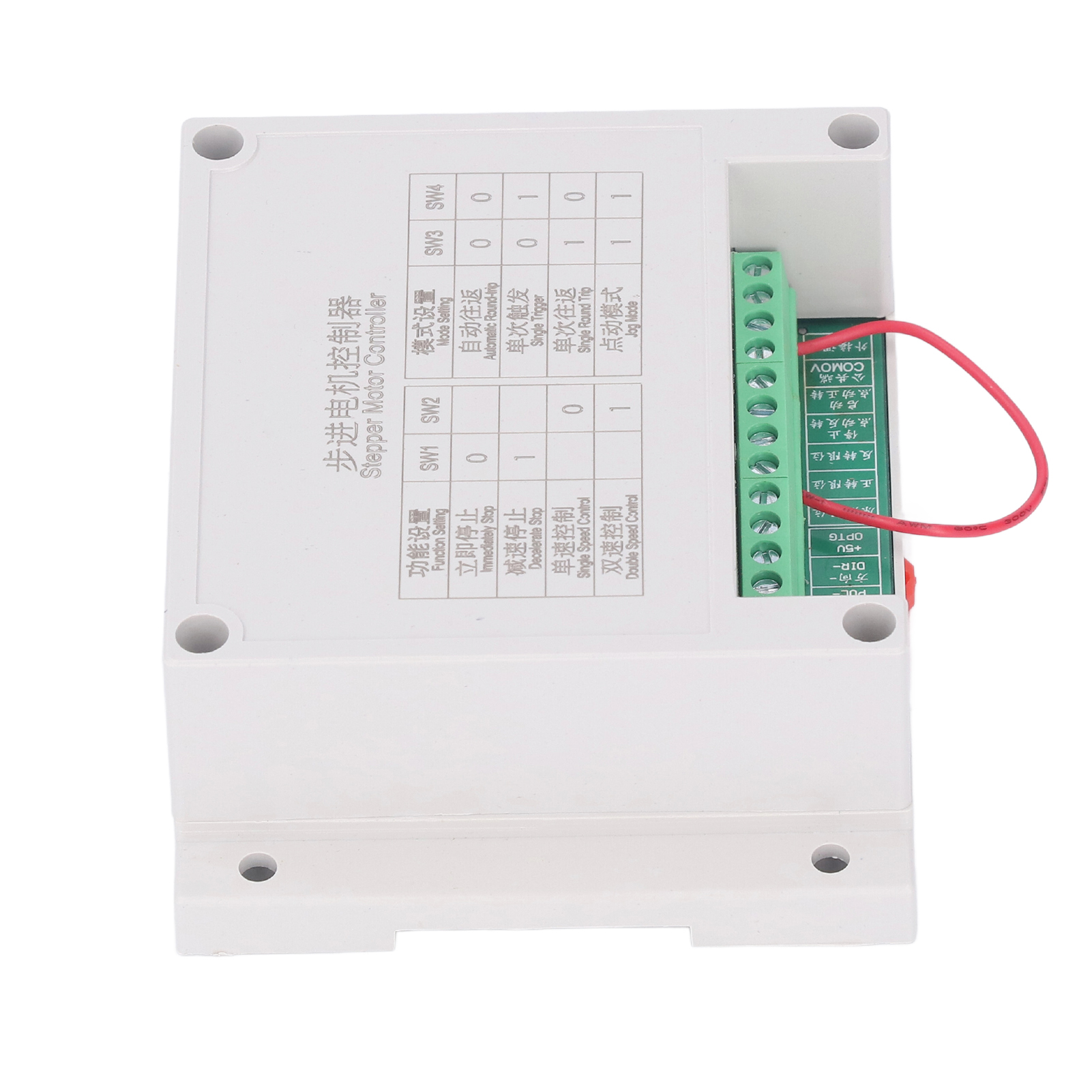 Schrittmotortreiber, 1 Achse, Vorwärts-/rückwärtslauf, Cnc-steuerung, 2 Geschwindigkeiten, Pwm-impulsgenerator, 6 V–32 V