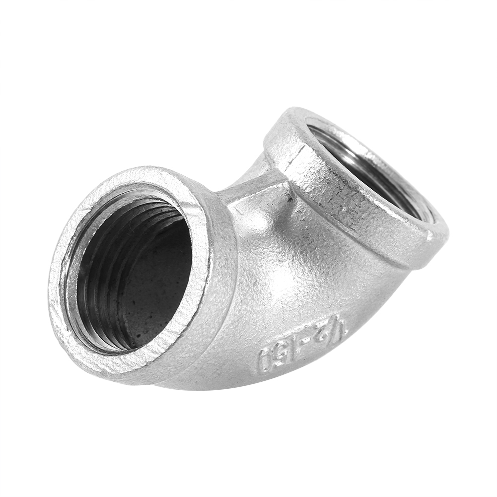 1/2"-winkelverbinder, 90 Grad, Edelstahl, Innengewinde Dn15
